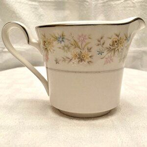 VINTAGE Noritake “Blossom Time” #7150 Fine Ivory China Creamer Pourer Pitcher